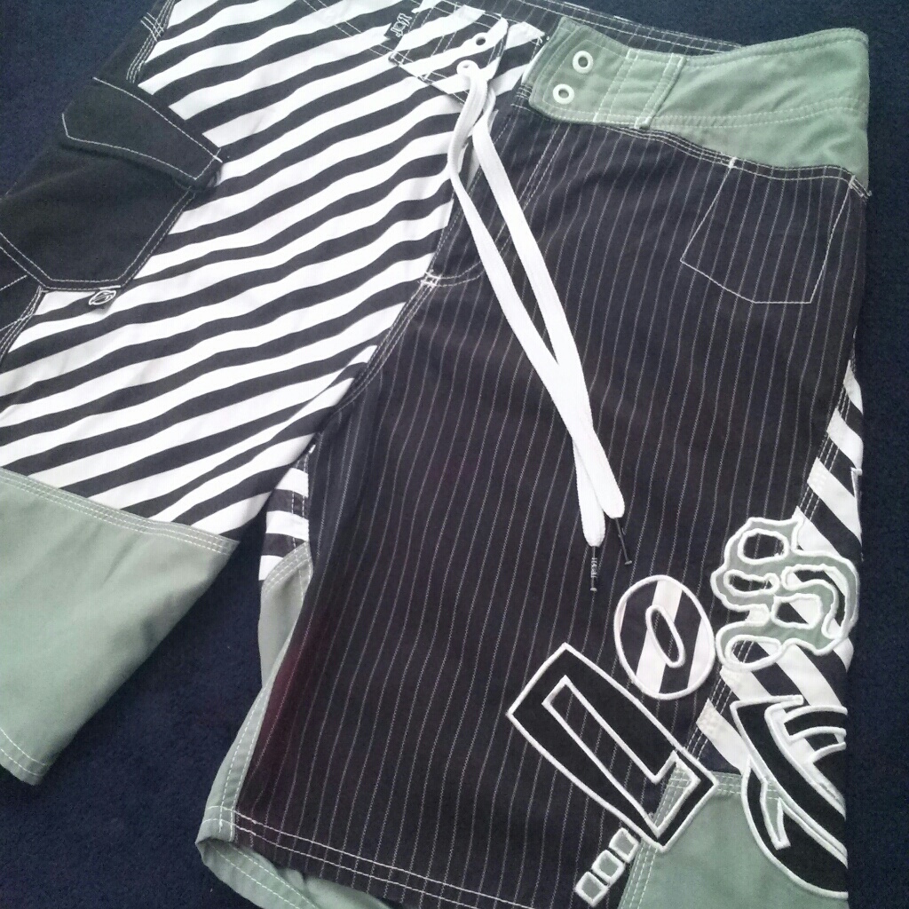 Thirty Four Mens Board Swimtrunks Size 34 Preowned